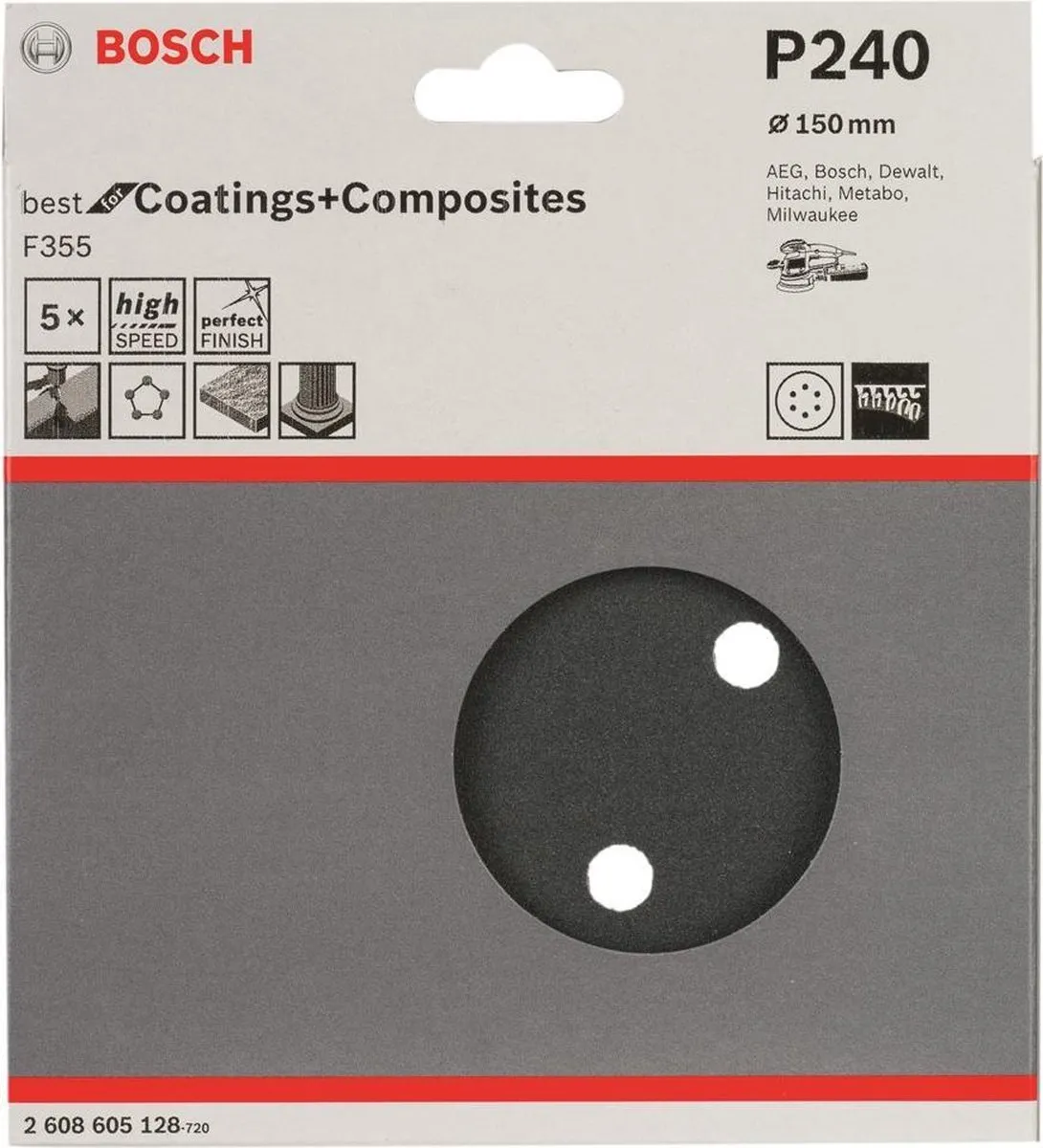 Bosch Professional Schuurvel Ø150 Best Coatings