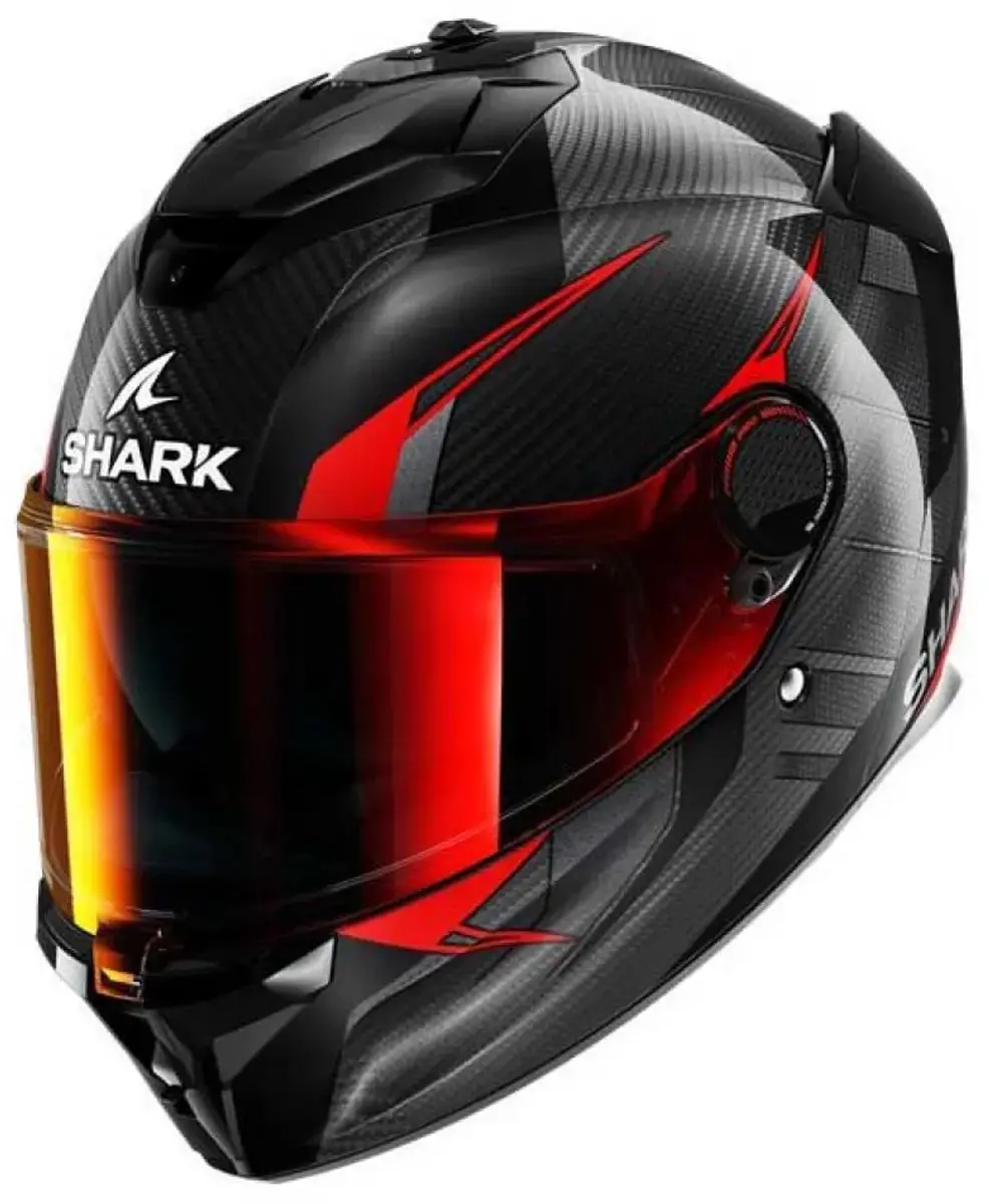 Shark Spartan GT Pro Kultram Carbon Helmet - Maat L - ZwartRood - afbeelding 6 van 6