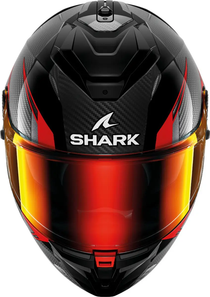 Shark Spartan GT Pro Kultram Carbon Helmet - Maat L - ZwartRood - afbeelding 4 van 6