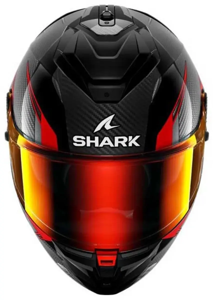 Shark Spartan GT Pro Kultram Carbon Helmet - Maat L - ZwartRood - afbeelding 3 van 6
