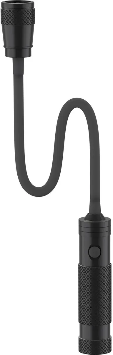 Goobay LED-werklamp Zoom 230 met magneetvoet, 230 lm, koud wit (8000 K), met fle