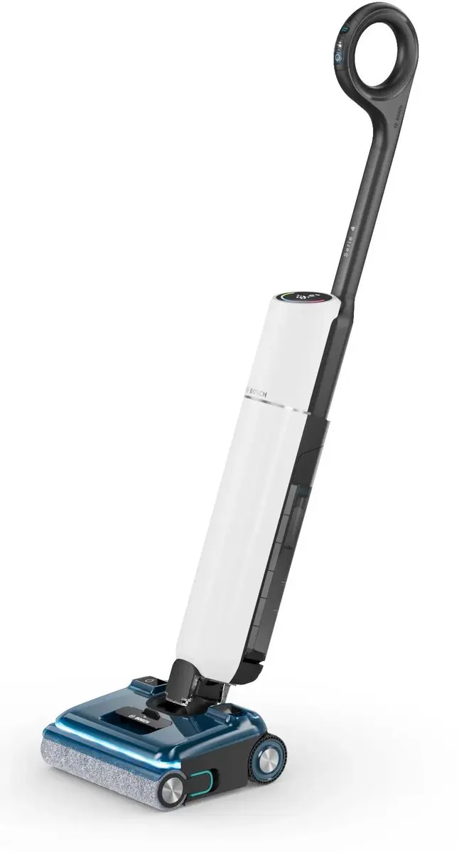 Bosch Serie 4 BHF41WL Verticale Stofzuiger 4Ah - Zwart/Blauw/Wit - afbeelding 2 van 5