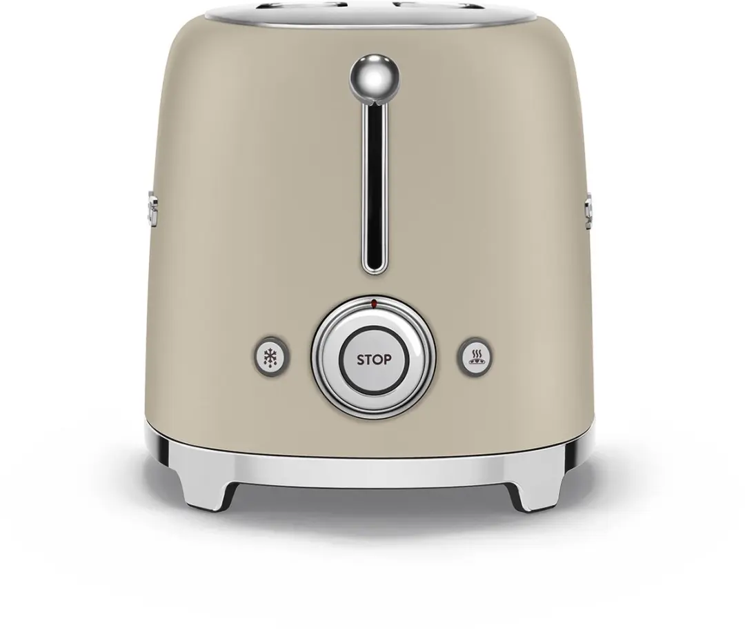 Smeg TSF01MLMEU Broodrooster 2 Sleuven - 1400W - Mat Moonlight