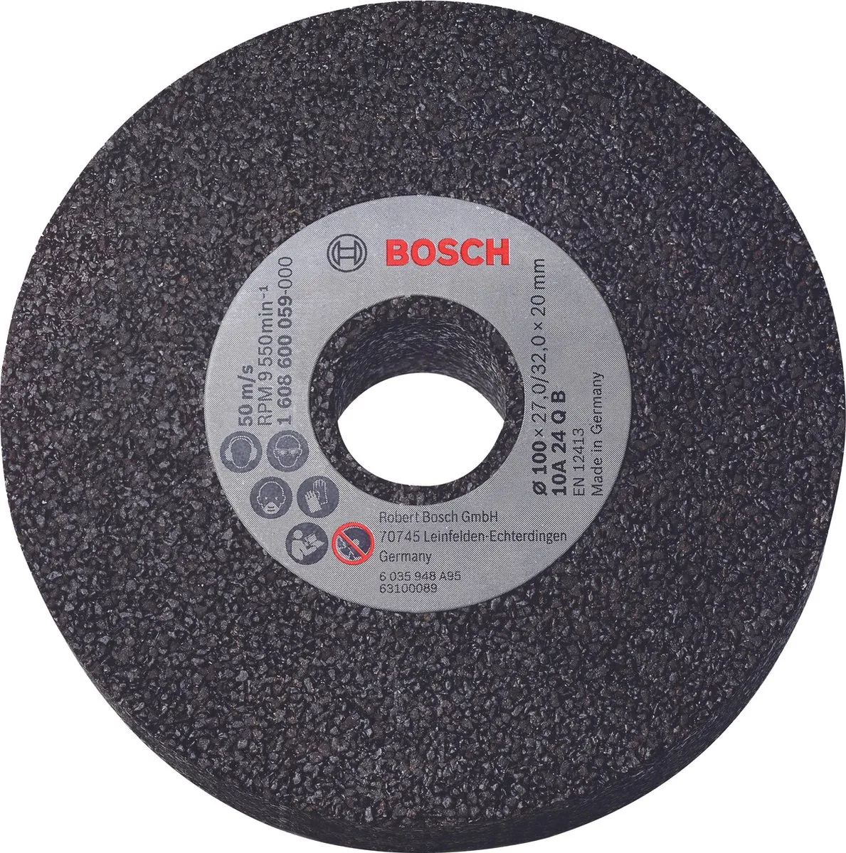 Bosch Professional PRO Metal Slijpschijf 125mm G20 - 20mm As