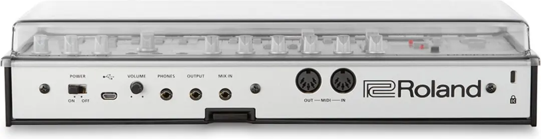 Decksaver Roland K-25M Cover - Transparent