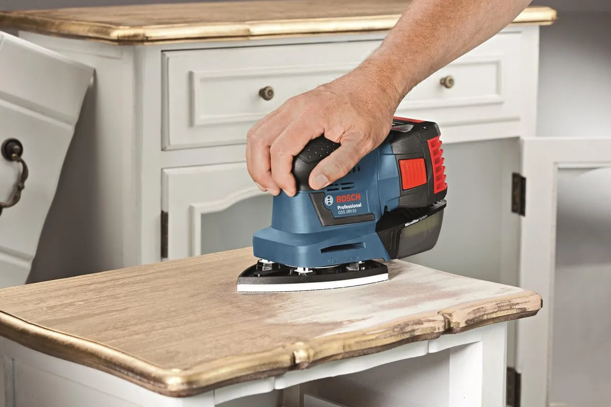 Bosch Professional GSS 18V-10 Vlakschuurmachine - 100W