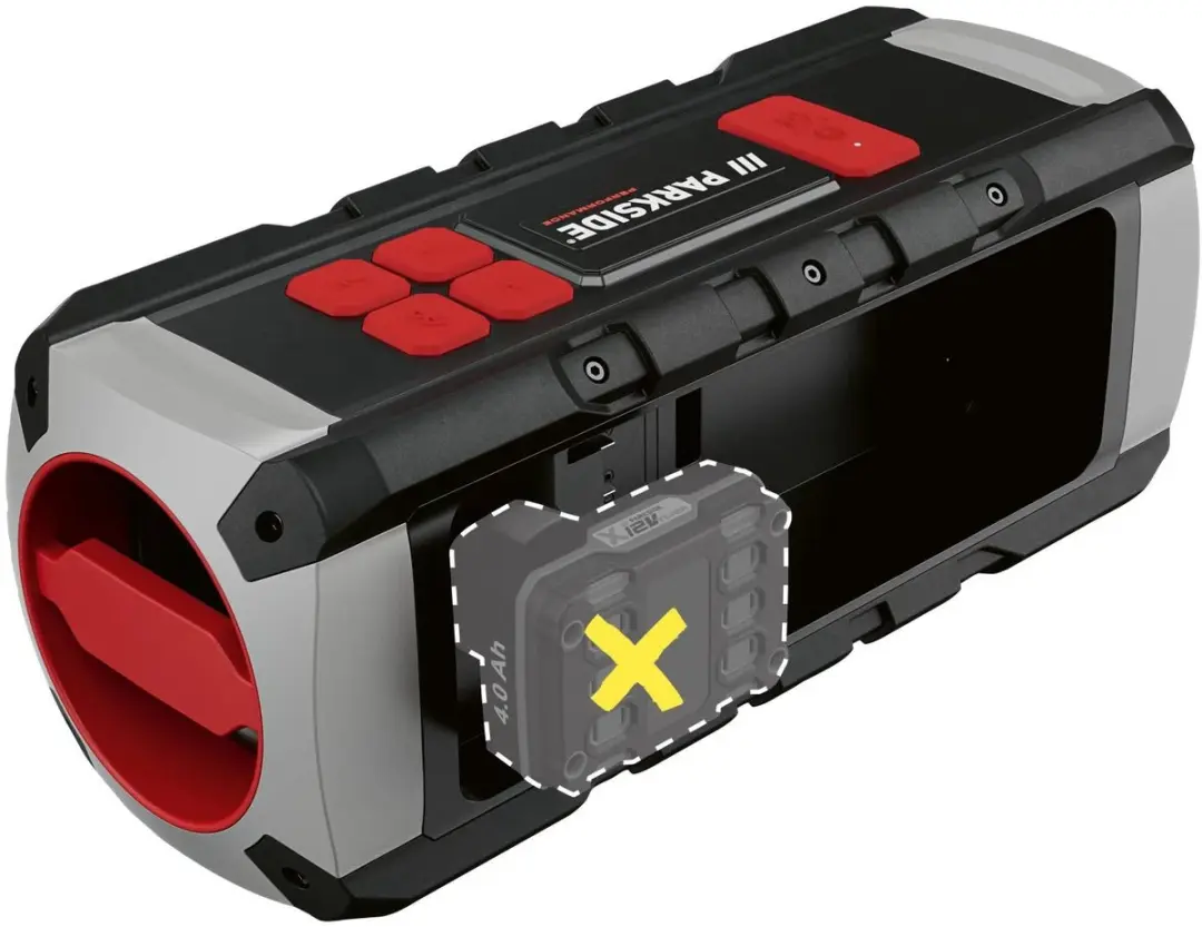 Parkside Performance Bluetooth Speaker 80W