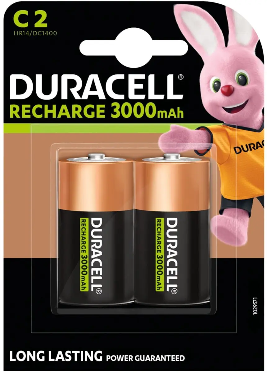 Duracell Oplaadbare Batterijen Ultra C 3000mAh