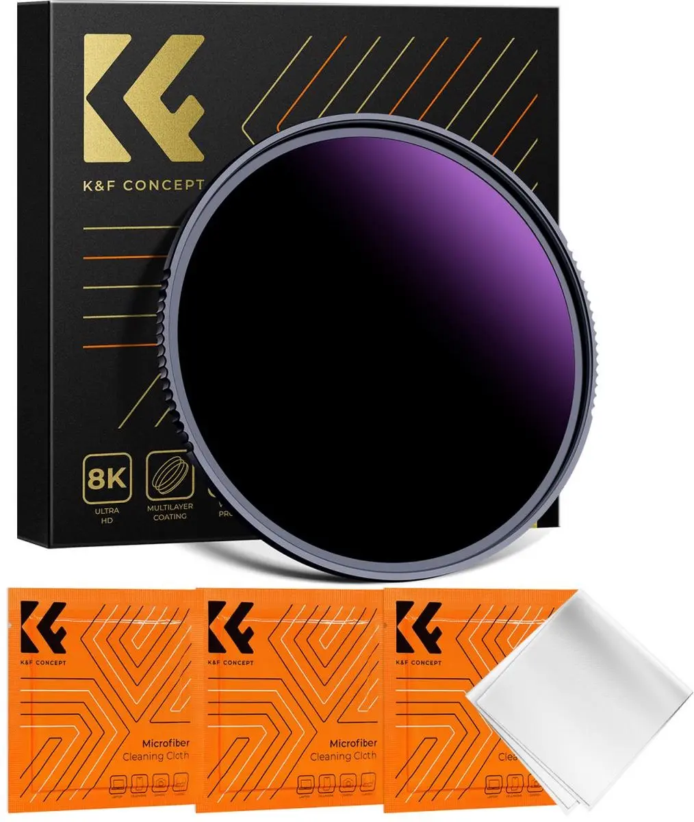 K&F Concept 82mm ND1000000 Nano-X MRC zonnefilter nd solar filter zonsverduister