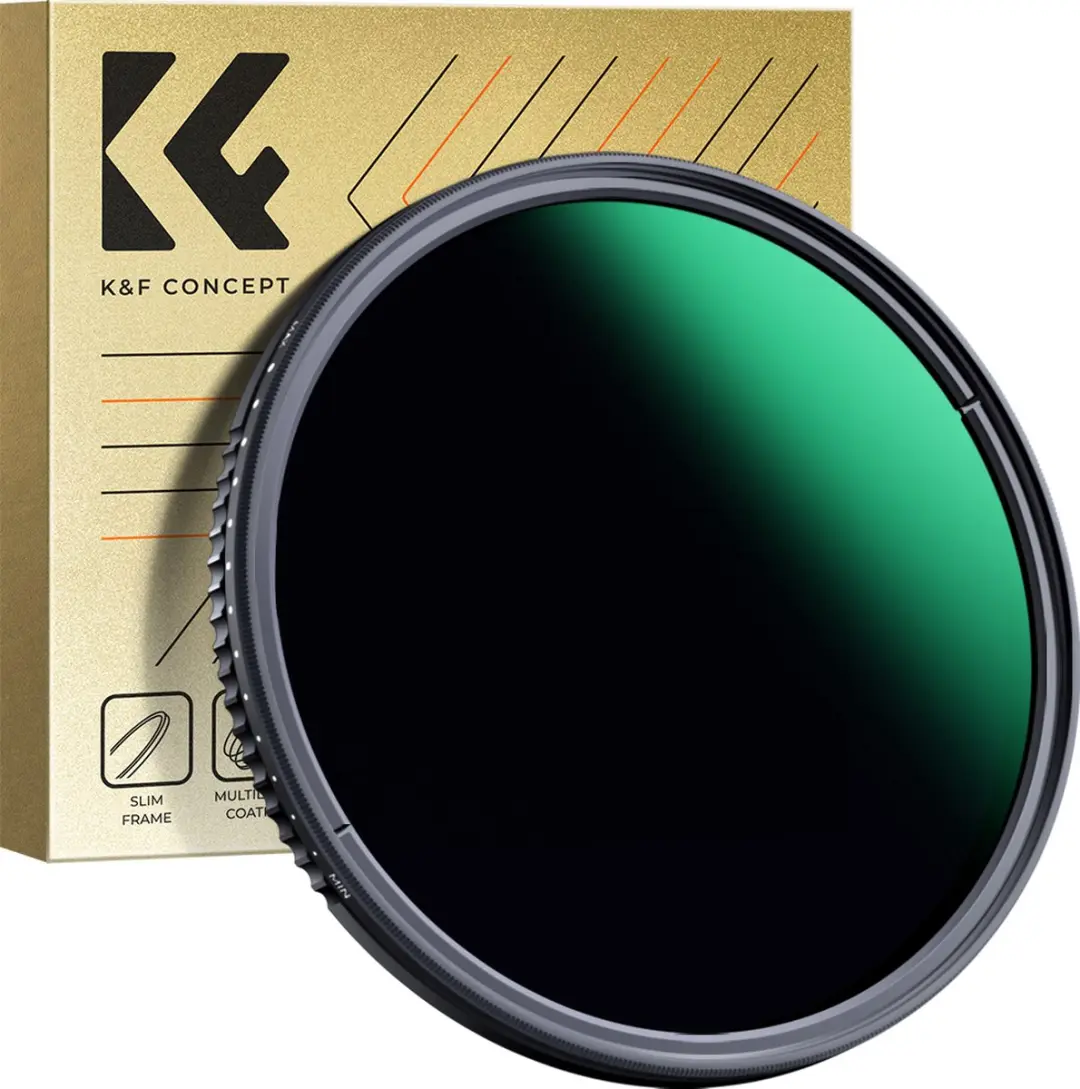 K&F Concept 82mm variabele ND3-ND1000 Nano-D MRC slim filter ND fader grijsfilte