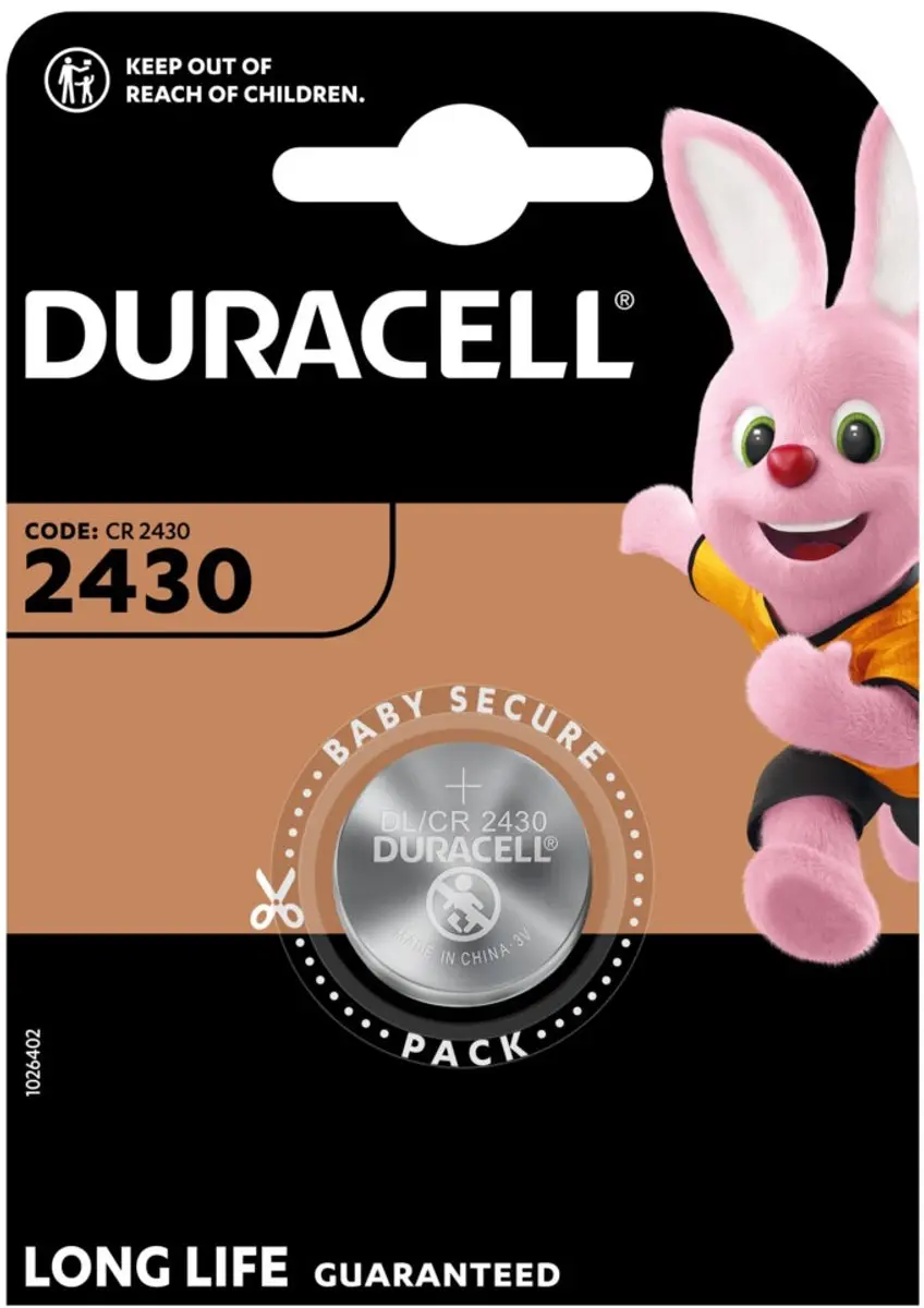 Duracell Knoopcel 2430 Lithium