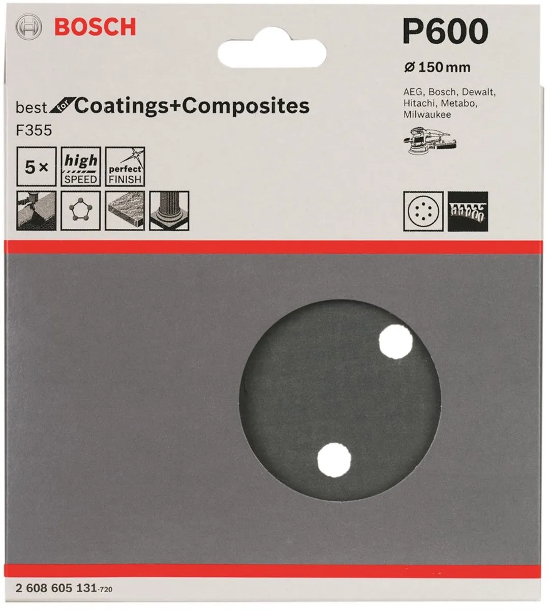 Bosch Professional Schuurvel Ø150 Best Coatings