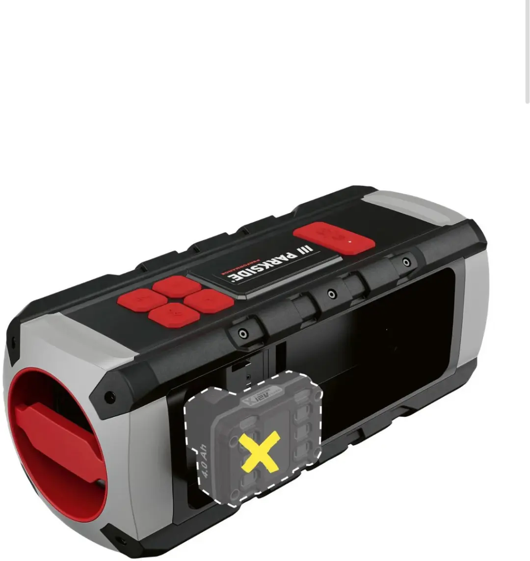 PARKSIDE PERFORMANCE® Bluetooth® speaker zonder accu