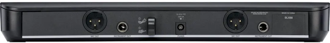 Shure BLX288E/B58-K14 Draadloze Microfoonset - 2x Beta 58 - Zwart