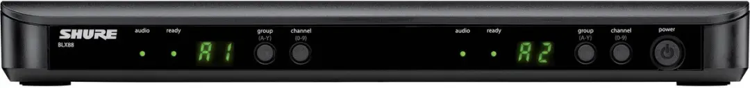 Shure BLX288E/B58-K14 Draadloze Microfoonset - 2x Beta 58 - Zwart