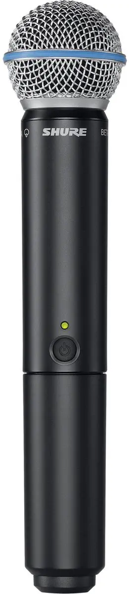 Shure BLX288E/B58-K14 Draadloze Microfoonset - 2x Beta 58 - Zwart