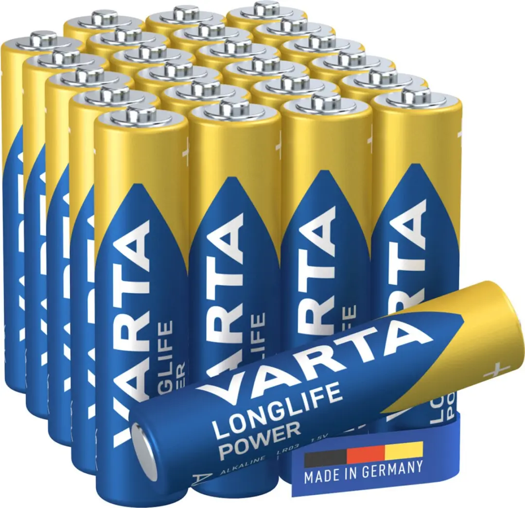 Varta Longlife Power Batterijen AAA Clear Value Pack