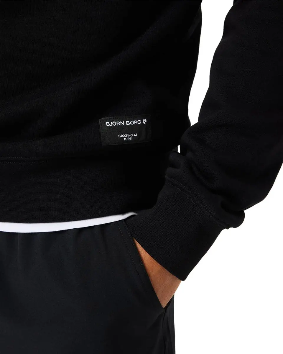 Björn Borg Centre Half Zip - S - Zwart