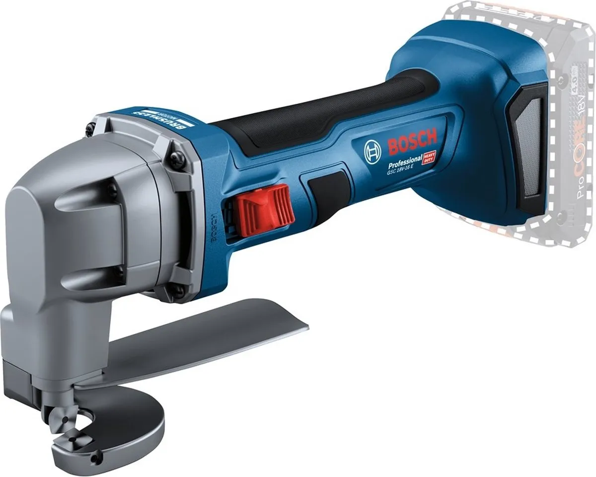 Bosch Professional GSC 18V-16 E Plaatschaar 18V