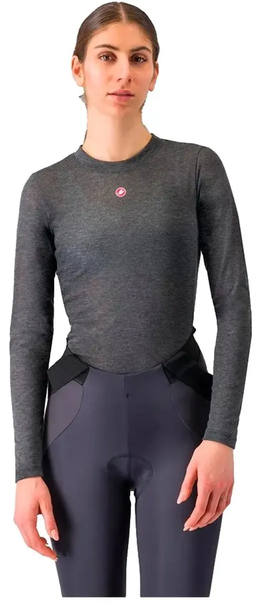 Castelli Medio Lange Basislaag Melange Grey S - afbeelding 6 van 6