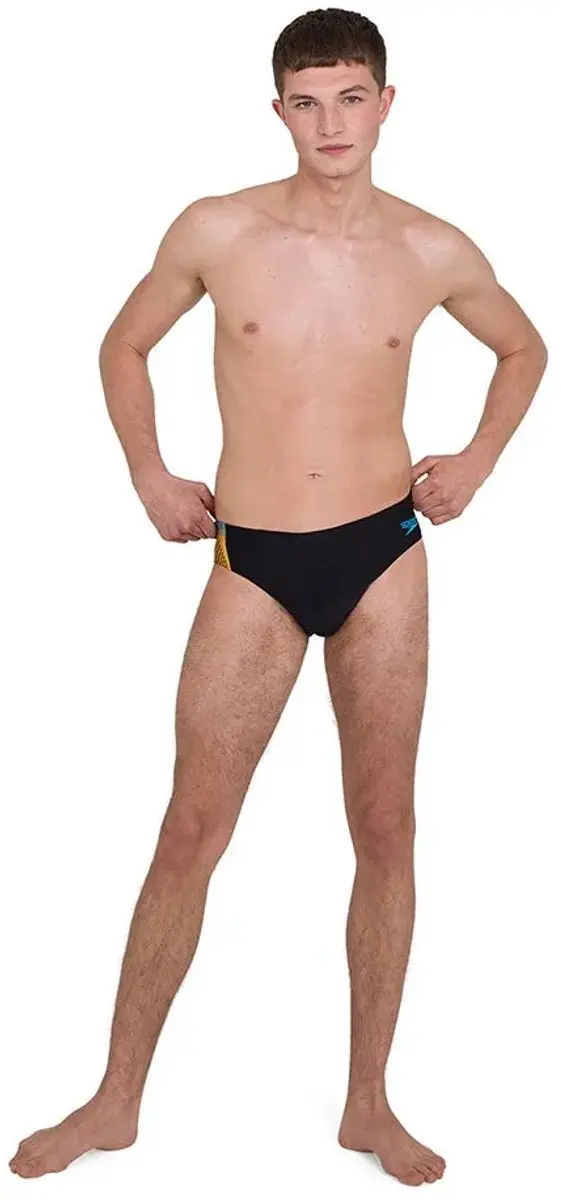 Speedo Tech Panel 7 Zwemslip - UK 30 - Zwart - afbeelding 2 van 3