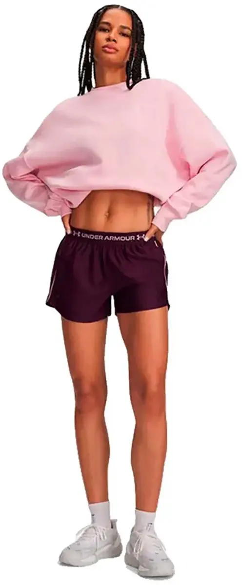 Under Armour Tech Play Up Shorts Dames - Paars Roze - afbeelding 3 van 6