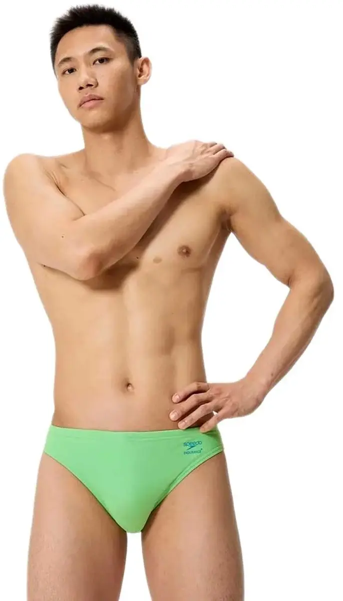 Speedo Solid Zwemslip Groen UK 32 Man