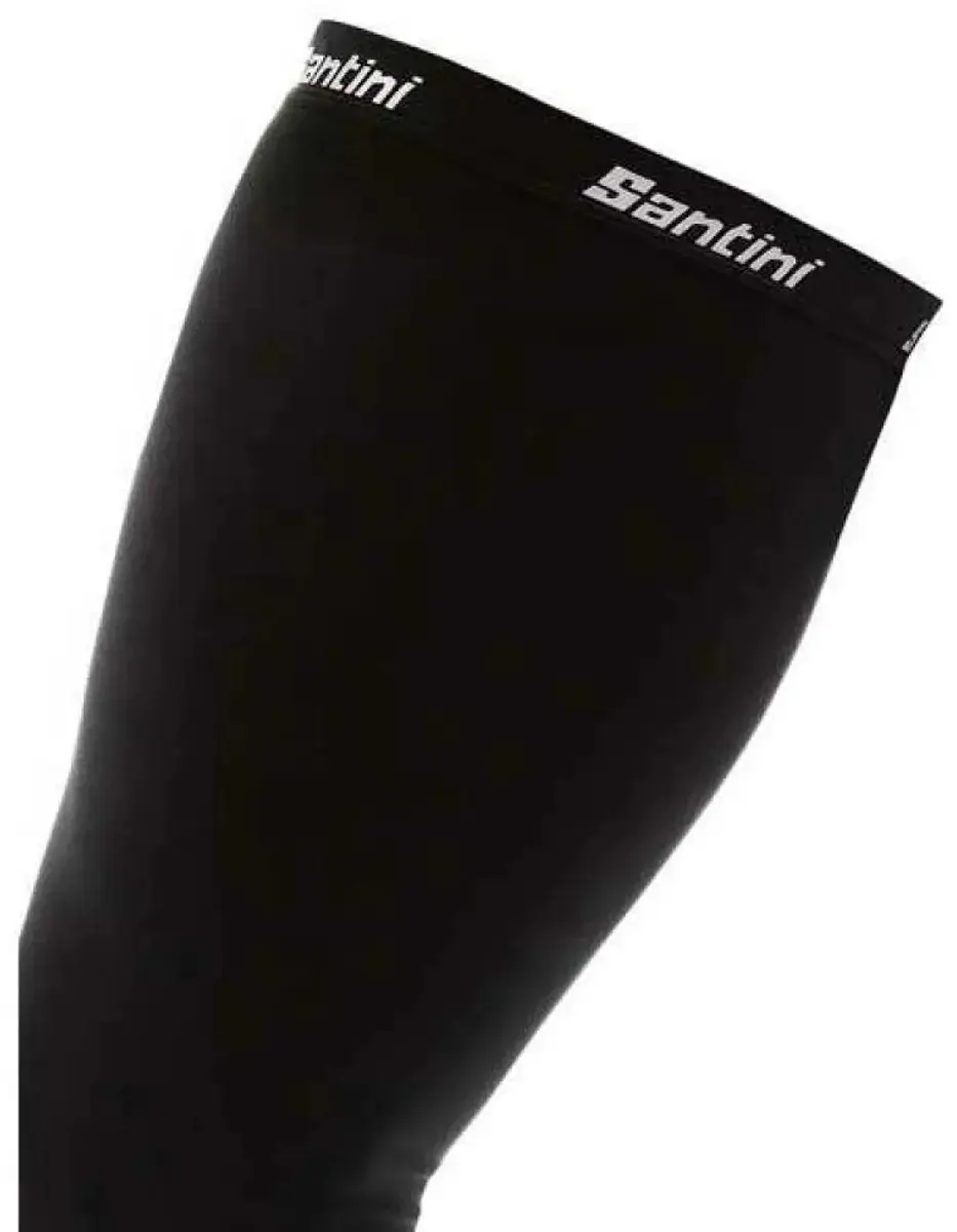 Santini Beenwarmers Totum Thermofleece - XL/XXL - Zwart - afbeelding 2 van 5