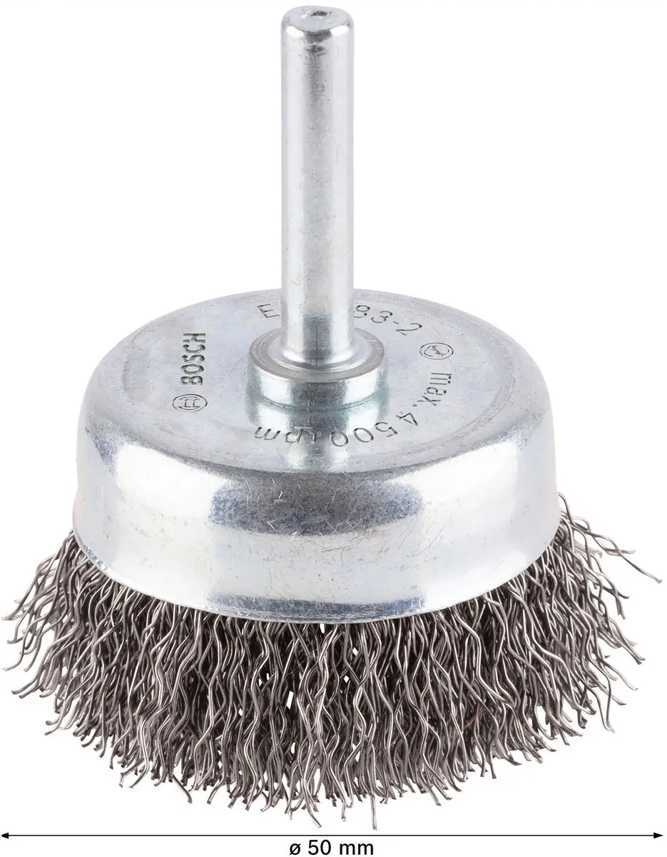 Bosch Professional Komstlbloesel 6mm - 50 Stuks - Gegolfd Staal