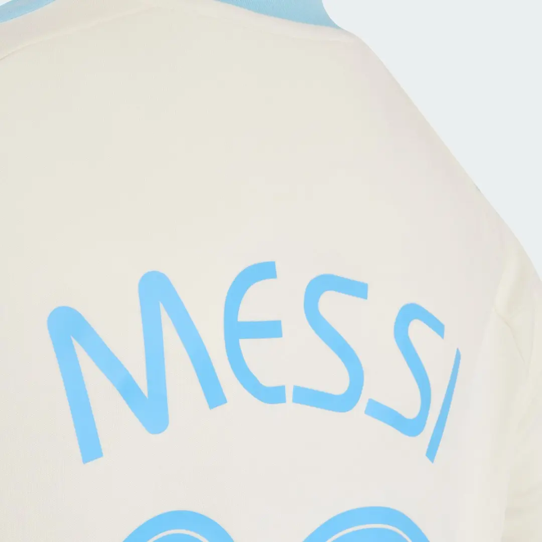 Adidas Messi Tiro League Voetbalshirt Kids KG3567 - 128 - Wit