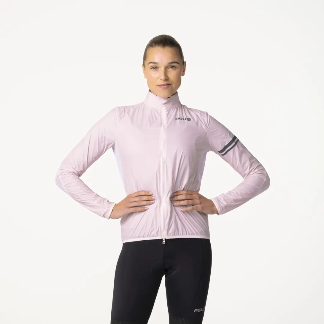 AGU Essential Windjack Dames - XS - Pink - Waterafstotend - afbeelding 4 van 6