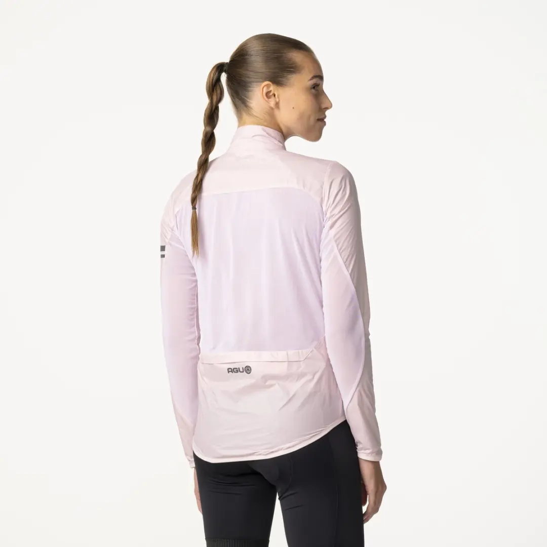 AGU Essential Windjack Dames - XS - Pink - Waterafstotend - afbeelding 6 van 6