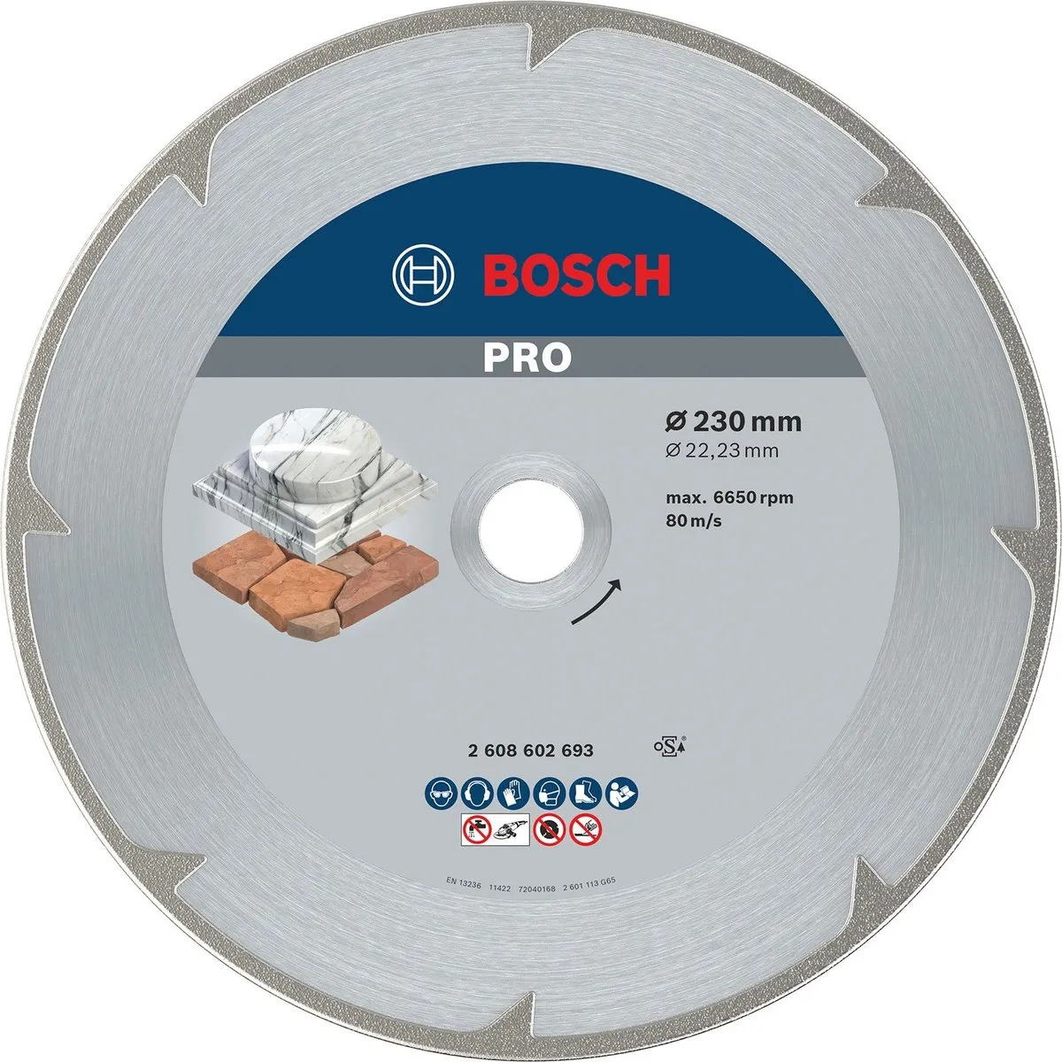 Bosch Professional Diamantschijf Best Marble 230/22,23 - afbeelding 6 van 6
