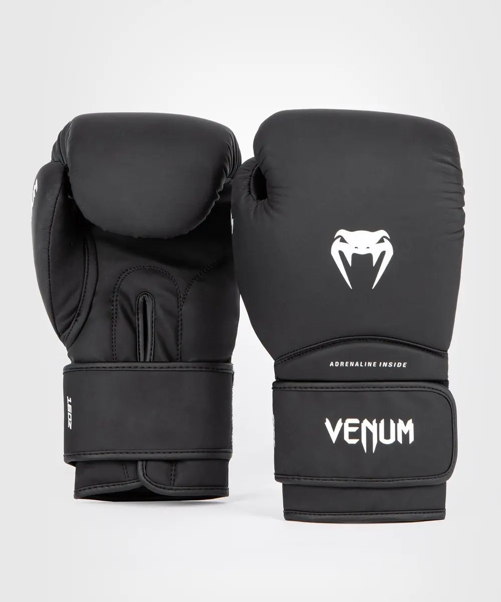 Venum Contender 1.5 Kids Bokshandschoenen 6 OZ - Zwart/Wit - afbeelding 2 van 6