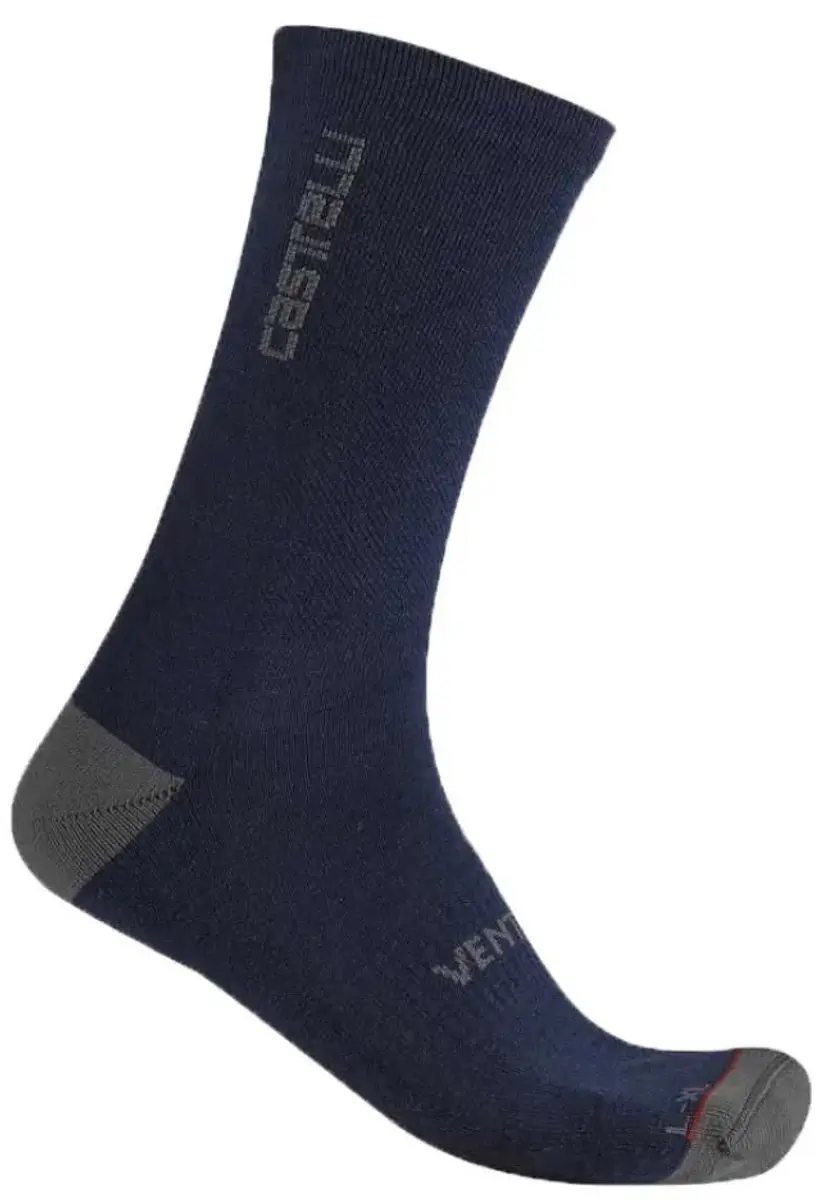 Castelli Venti Soft Merino Sokken - Blauw - afbeelding 2 van 2