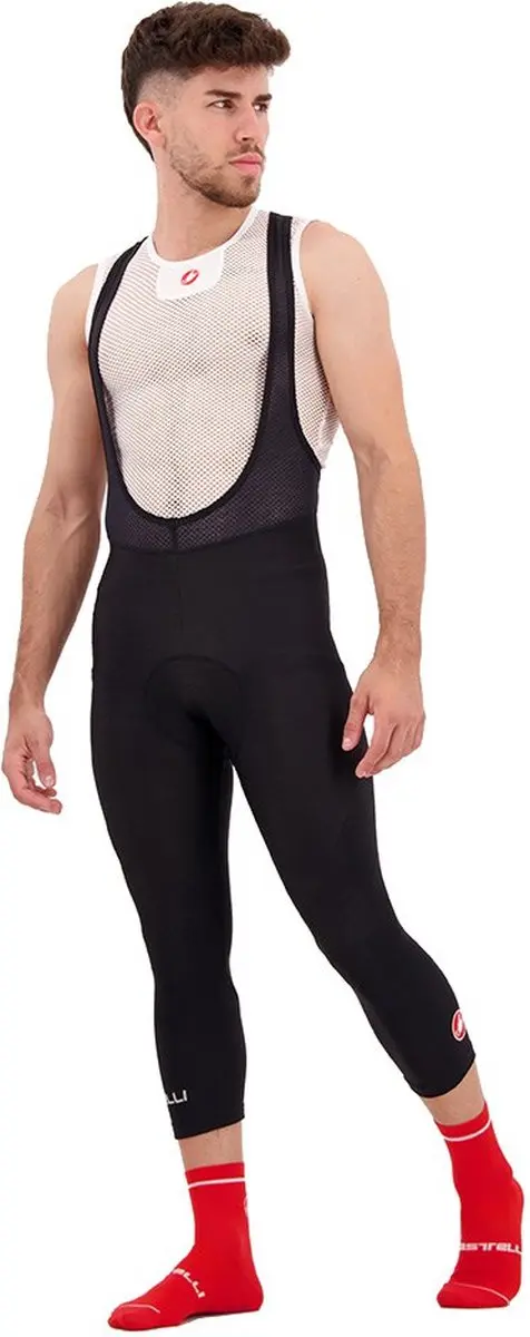 Castelli Entrata Thermal 3/4 Fietsbroek M - Zwart - afbeelding 2 van 6