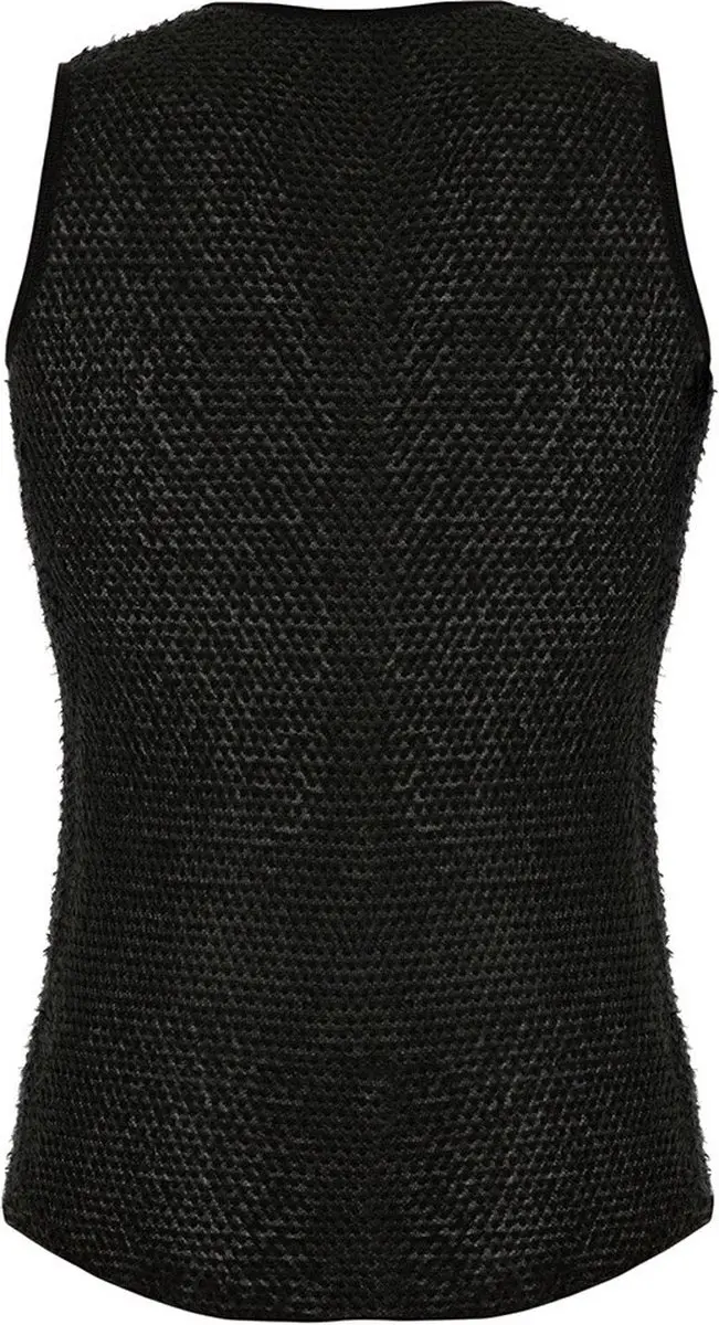 Santini Alpha Mouwloos Basislaag - Zwart - XL - afbeelding 2 van 6
