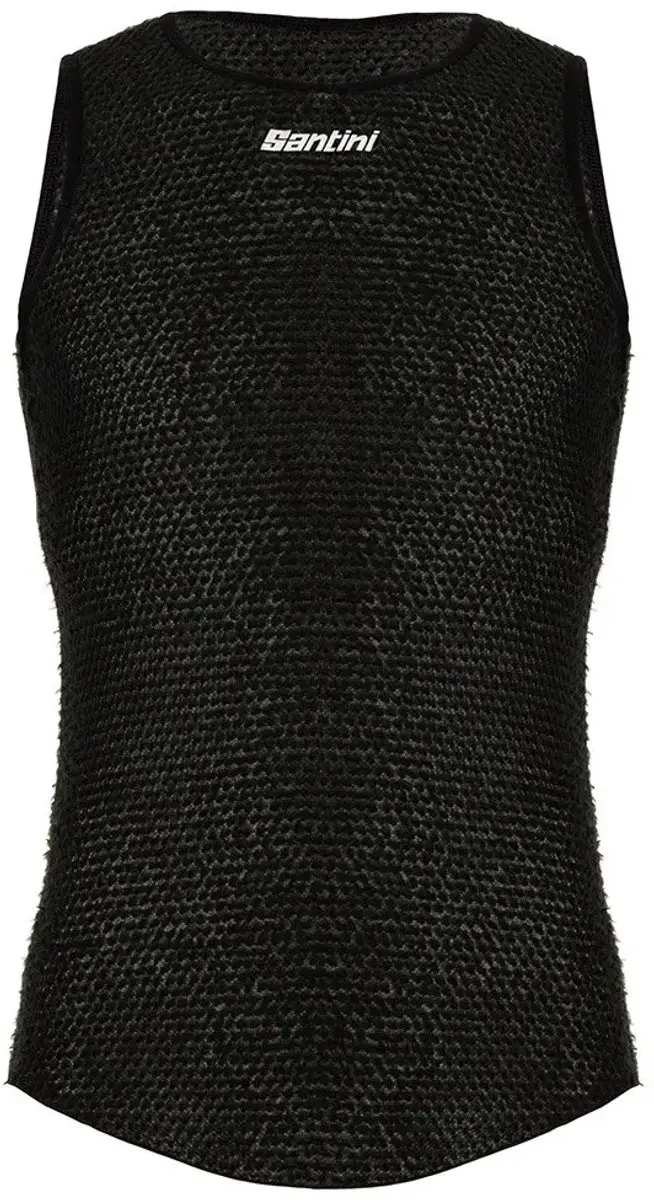 Santini Alpha Mouwloos Basislaag - XS - Zwart - afbeelding 6 van 6