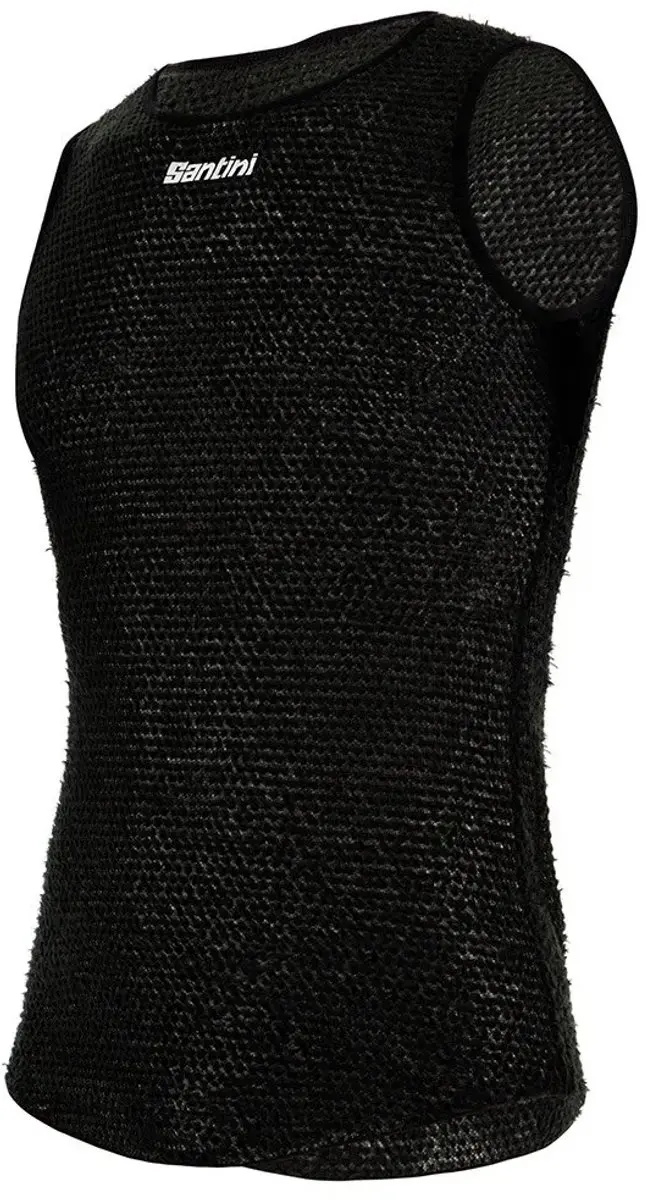 Santini Alpha Mouwloos Basislaag - XS - Zwart - afbeelding 5 van 6