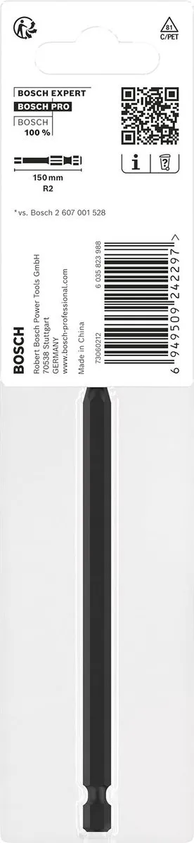 Bosch Professional Robertson Slagbit R2 150mm - 2608522555