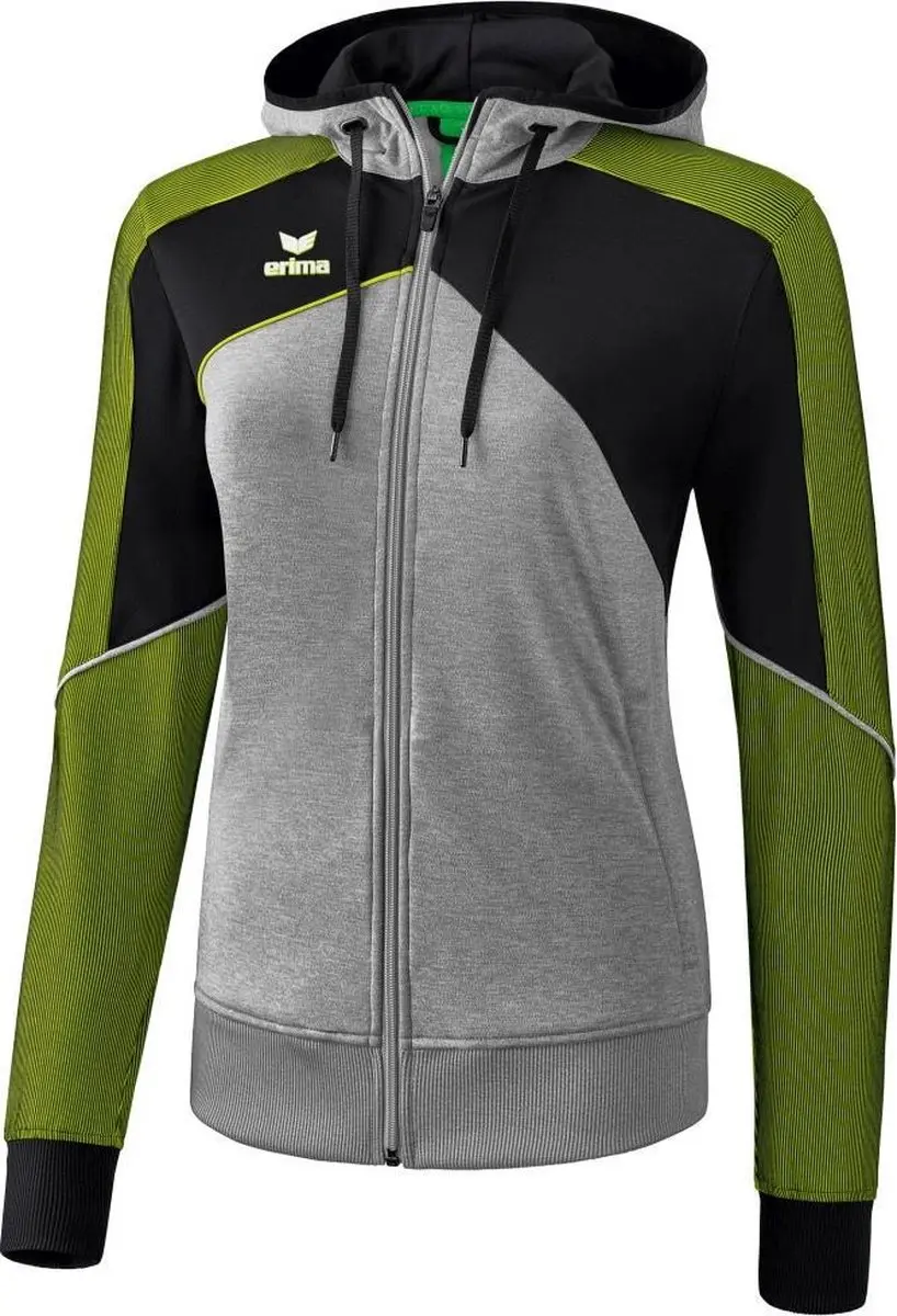 Erima Premium One 2.0 Trainingsjack Met Capuchon Dames