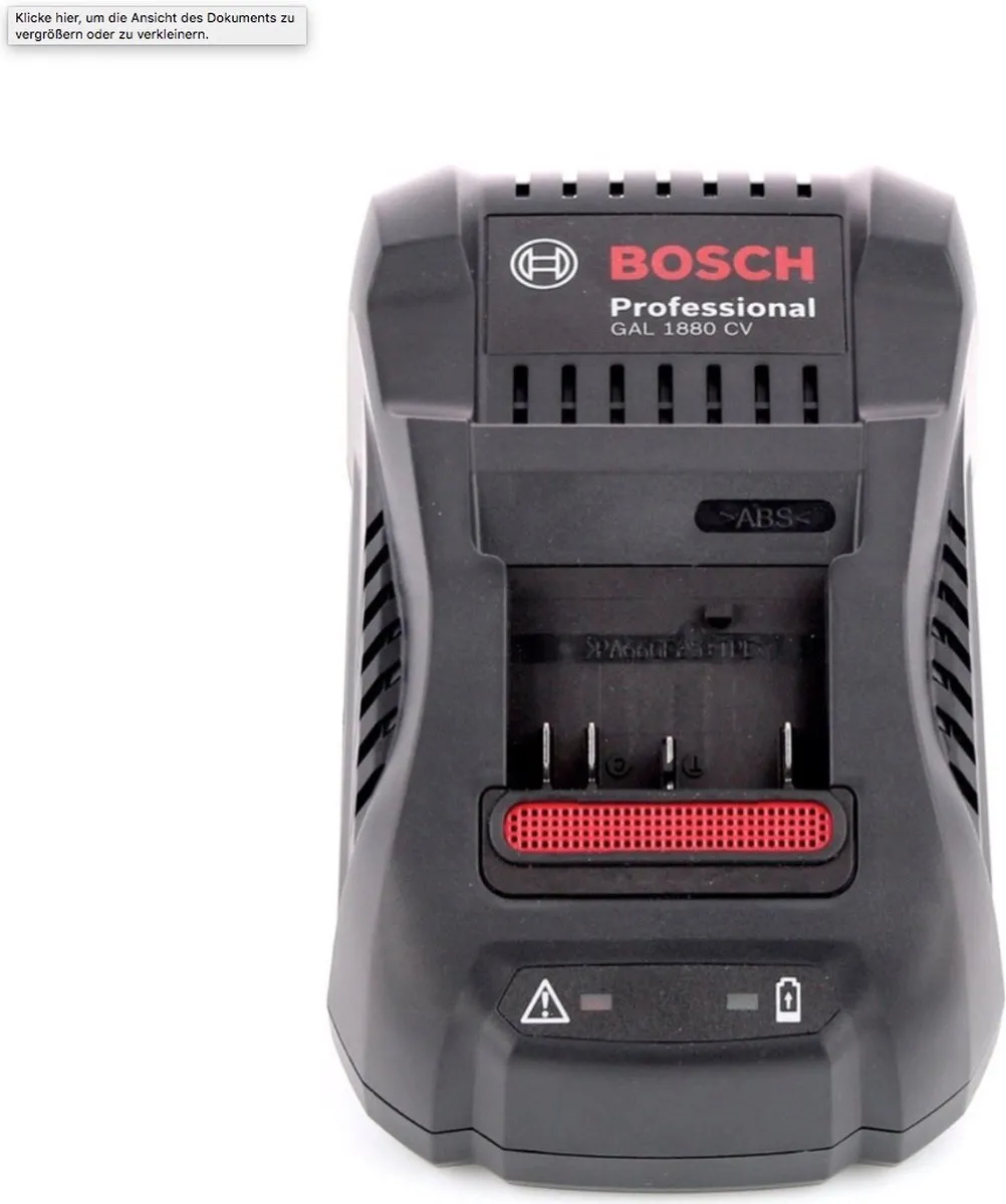Bosch Professional GBA 18V 4.0Ah + GAL 1880 Starterset - 18V