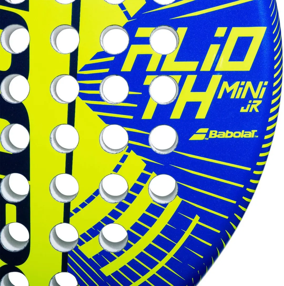Babolat Alioth Mini Junior Tennisracket - L0 - Blauw/Geel - afbeelding 3 van 5