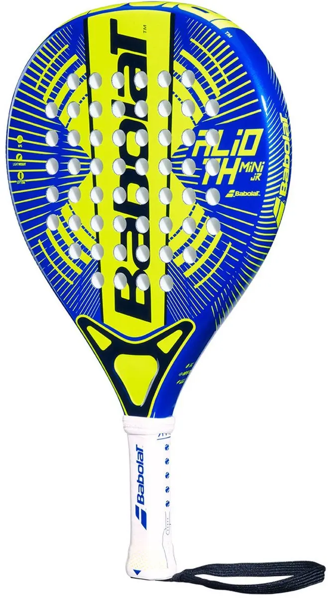 Babolat Alioth Mini Junior Tennisracket - L0 - Blauw/Geel - afbeelding 4 van 5