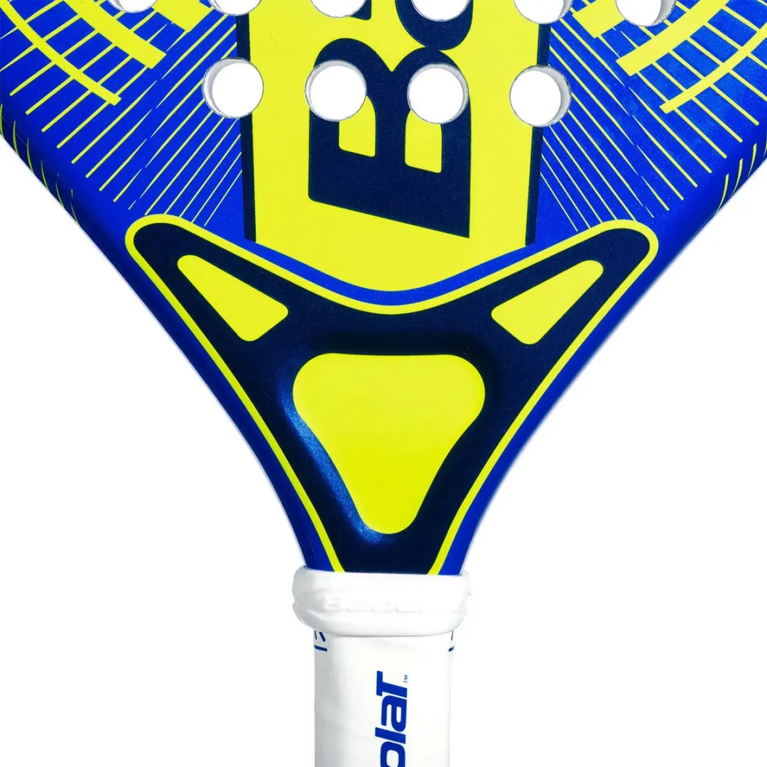 Babolat Alioth Mini Junior Tennisracket - L0 - Blauw/Geel - afbeelding 2 van 5