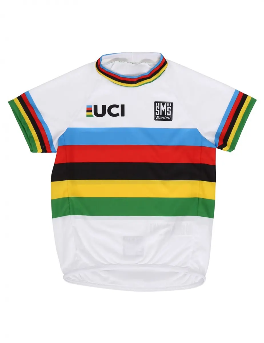 Santini UCI World Champion Baby Fietsshirt Korte mouwen
