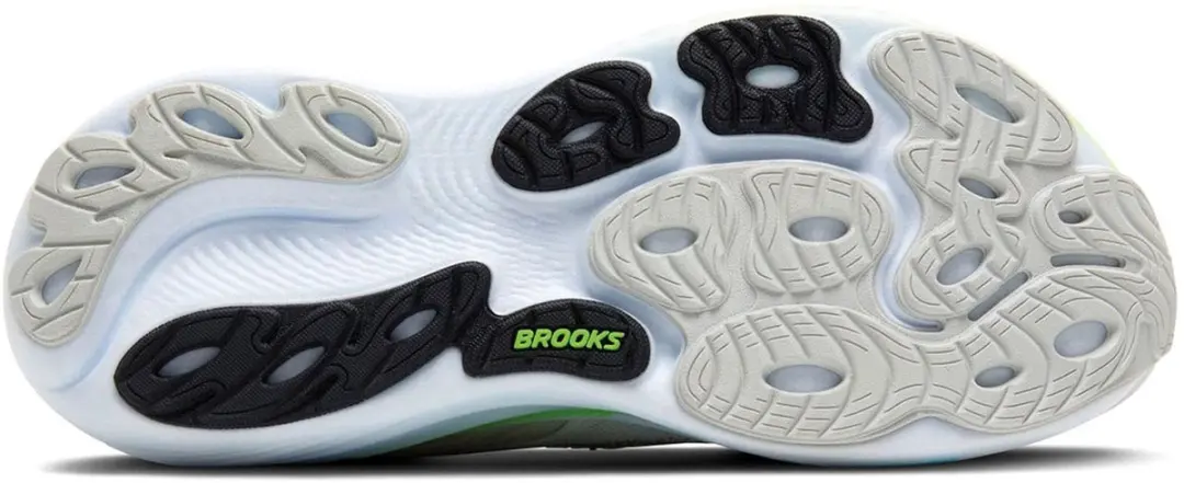 Brooks Adrenaline GTS Sportschoenen 47.5 - Grijs/Wit/Blauw - afbeelding 4 van 6