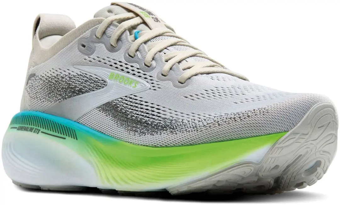 Brooks Adrenaline GTS Sportschoenen 47.5 - Grijs/Wit/Blauw - afbeelding 3 van 6