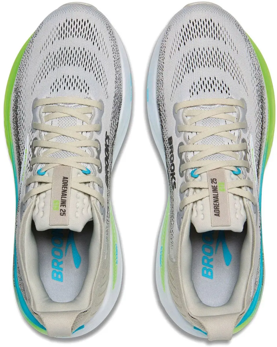 Brooks Adrenaline GTS Sportschoenen 47.5 - Grijs/Wit/Blauw - afbeelding 5 van 6