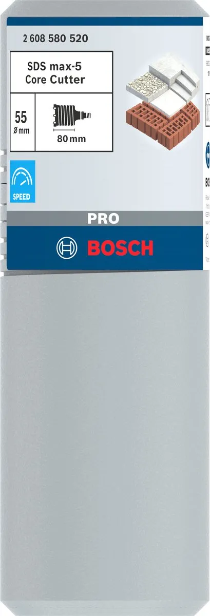 Bosch Professional SDS max-5 Core Cutter 55mm